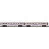 70′ Sleeper, Diner Set - 3-Rail - Premier -- Amtrak 2150, 8055 (Phase I, silver, red, blue), O, Atlas O 3001475