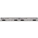 70′ Coach 2-Pack - 3-Rail - Premier -- NJ Transit 3072, 3079 (Transition Scheme, silver), O, Atlas O 3001481