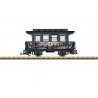 2-Axle Passenger Car - Ready to Run -- Halloween (gray, black, Spooky Moon Scene), G, LGB 39024