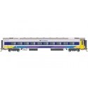 Siemens Venture Coach - Amtrak Version - Ready to Run -- Amtrak San Joaquins(SM) 9006 (silver, blue, purple, yellow), HO, Bachma
