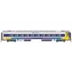 Siemens Venture Coach - Amtrak Version - Ready to Run -- Amtrak San Joaquins(SM) 9003 (silver, blue, purple, yellow), HO, Bachma