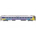 Siemens Venture Coach - Amtrak Version - Ready to Run -- Amtrak San Joaquins(SM) 9003 (silver, blue, purple, yellow), HO, Bachma