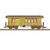 Wood Combine - Ready to Run -- Nevada Central Railroad (yellow, beige), G, LGB 36831