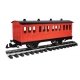 Red Coach - Thomas & Friends(TM) -- Red, Black, G, Bachmann Industries 97005