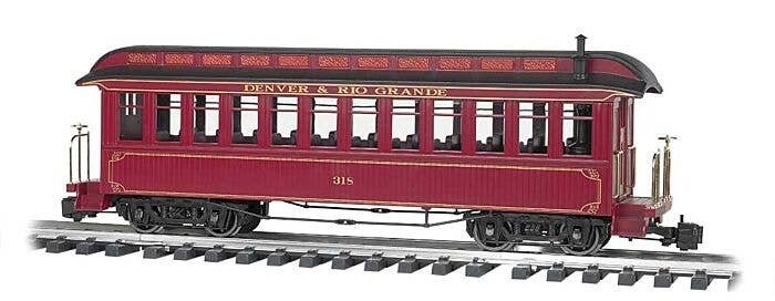 Classic Coach Car -- Denver & Rio Grande, G, Bachmann Industries 97206