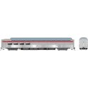 SP 3/4 Dome-Lounge - Ready to Run -- Southern Pacific 3603 (General Service, silver, red, Flat Sides), HO, Rapido Trains Inc 175