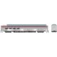 SP 3/4 Dome-Lounge - Ready to Run -- Southern Pacific 3604 (General Service, silver, red, Flat Sides), HO, Rapido Trains Inc 175