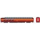 SP 3/4 Dome-Lounge - Ready to Run -- Southern Pacific 3604 (Daylight, orange, red, black, Fluted Sides), HO, Rapido Trains Inc 1