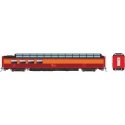 SP 3/4 Dome-Lounge - Ready to Run -- Southern Pacific 3604 (Daylight, orange, red, black, Fluted Sides), HO, Rapido Trains Inc 1