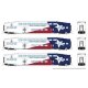 Bilevel Commuter Coach 3-Pack - Ready to Run -- Trinity Rail Express 1050, 1053, 1058 (red, white, blue), N, Rapido Trains Inc 5