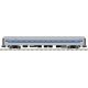 Comet II Commuter Coach 2-Pack - 3-Rail - Ready to Run -- Metro-North 6147, 6149 (silver, blue), O, Atlas O 3007023B