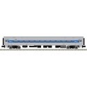 Comet II Commuter Coach 2-Pack - 3-Rail - Ready to Run -- Metro-North 6147, 6149 (silver, blue), O, Atlas O 3007023B