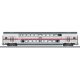 IC2 Type DApza 682.2 Bi-Level 1st Class Coach - 3-Rail - Ready to Run -- German Railroad DB AG (Era VI 2020, white, gray, red), 