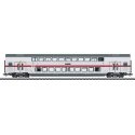 IC2 Type DApza 682.2 Bi-Level 1st Class Coach - 3-Rail - Ready to Run -- German Railroad DB AG (Era VI 2020, white, gray, red), 