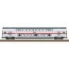 IC2 Type DBpza 682.2 Bi-Level 2nd Class Coach - Ready to Run -- German Railroad DB AG (Era VI 2020, white, gray, red), HO, Trix 