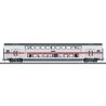 IC2 Type DBpza 682.2 Bi-Level 2nd Class Coach - 3-Rail - Ready to Run -- German Railroad DB AG (Era VI 2020, white, gray, red), 