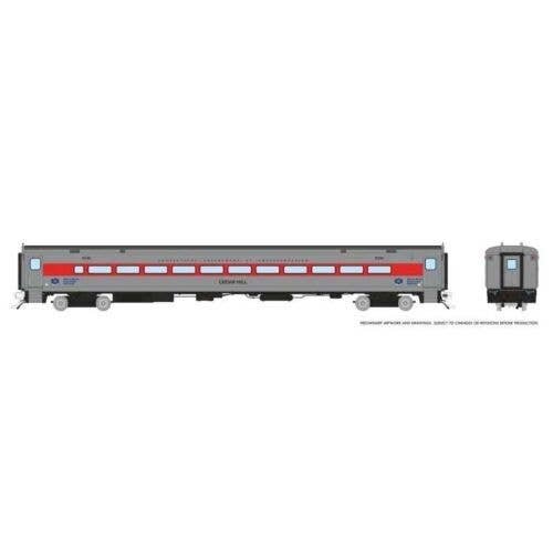 P-S Comet Commuter Coach - Ready to Run -- Connecticut DOT 6259 (As-Delivered, silver, red), HO, Rapido Trains Inc 128530