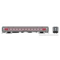 P-S Comet Commuter Coach - Ready to Run -- Connecticut DOT 6268 (As-Delivered, silver, red), HO, Rapido Trains Inc 128531