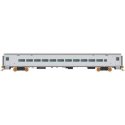 P-S Comet Commuter Coach - Ready to Run -- Painted, Unlettered (silver), HO, Rapido Trains Inc 128519