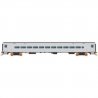 P-S Comet Commuter Coach - Ready to Run -- Painted, Unlettered (silver), HO, Rapido Trains Inc 128519
