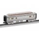 13′ Full-Length Dome Car - 3-Rail - Ready to Run -- Santa Fe 60 (silver, black), O, Lionel 2427640