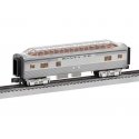 13′ Full-Length Dome Car - 3-Rail - Ready to Run -- Santa Fe 60 (silver, black), O, Lionel 2427640