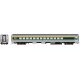 Budd Small-Window Coach - Ready to Run -- VIA Rail Canada 4105 (2020s Scheme, stainless, gray, yellow, Canada Letteri, HO, Rapid