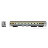 Budd Coach with HEP2 - Ready to Run -- VIA Rail Canada 4006 (2022 Scheme, stainless, gray, yellow, Large Canada), HO, Rapido Tra