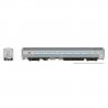 HO Budd Coach w/HEP: Painted, Unlettered -- Painted, Unlettered (stainless steel finish), HO, Rapido Trains Inc 115097