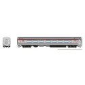 Budd Coach - Ready to Run -- Canadian Pacific 104 (stainless, maroon), HO, Rapido Trains Inc 115101
