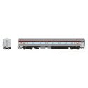 Budd Coach - Ready to Run -- Canadian Pacific 115 (stainless, maroon), HO, Rapido Trains Inc 115103