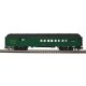 60′ Heavyweight Combine - 2-Rail - Ready to Run - Trainman(R) -- Santa Fe (Pullman Green, black), O, Atlas O 2001287