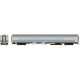 Budd Small-Window Coach - Ready to Run -- Painted, Unlettered (stainless steel), HO, Rapido Trains Inc 115096
