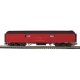60′ Heavyweight Baggage - 2-Rail - Ready to Run - Trainman(R) -- Boston & Maine (maroon, black), O, Atlas O 2001377