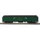 60′ Heavyweight Baggage - 2-Rail - Ready to Run - Trainman(R) -- Santa Fe (Pullman Green, black), O, Atlas O 2001380