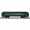 60′ Heavyweight Coach - 2-Rail - Ready to Run - Trainman(R) -- Santa Fe (Pullman Green, black), O, Atlas O 2001290