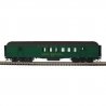 60′ Heavyweight Railway Post Office RPO - 2-Rail - Ready to Run - Trainman(R) -- Santa Fe (Pullman Green, black), O, Atlas O 2