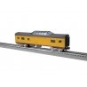 13` Streamlined Vista Dome - 3-Rail - Ready to Run -- Union Pacific `Star Dust` (Armour Yellow, gray, red), O, Lionel 2427870