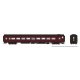 CC&F Lightweight Coach - Ready to Run - Super Continental Line(TM) -- Canadian Pacific 101 `Dominion` (maroon, black), HO, Rapid