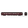 CC&F Lightweight Coach - Ready to Run - Super Continental Line(TM) -- Canadian Pacific 101 `Dominion` (maroon, black), HO, Rapid