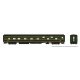 Duplex Sleeper - Ready to Run - Super Continental Line(TM) -- Canadian National 1115 `Edmundston` (green, black, yellow), HO, Ra