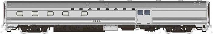 Budd Baggage-Dorm - Ready to Run -- Seaboard Air Line 6052 (stainless), HO, Rapido Trains Inc 114036