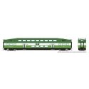 Bi-Level Commuter Coach - Ready to Run -- Go Transit/Metrolinx No Number (green, white), HO, Rapido Trains Inc 146043