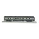 80′ Heavyweight Pullman Sleeper w/LED Lighting - Ready to Run -- Baltimore & Ohio (blue, gray, black), HO, Bachmann Industries