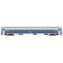 Comet Commuter Coach - Ready to Run -- AMT Montreal No Number (silver, blue), HO, Rapido Trains Inc 128503