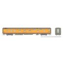 Duplex Sleeper - Ready to Run - Super Continental Line(TM) -- Milwaukee Road `Zumbro River` (1955 Armour Yellow, gray, red), HO,