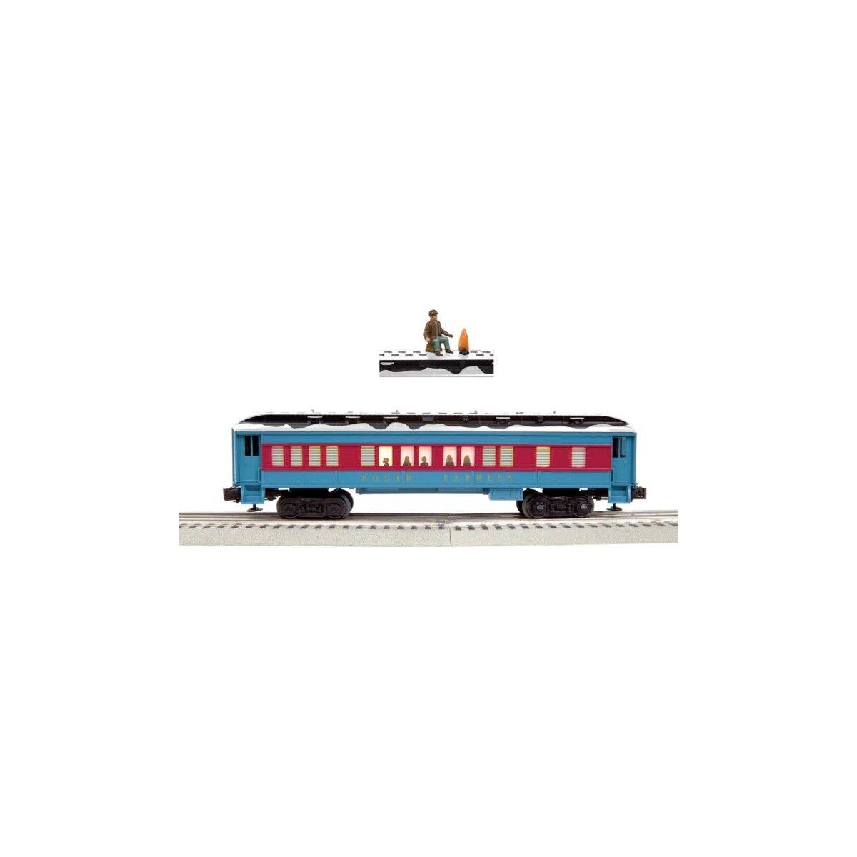 Disappearing Hobo Car - Polar Express -- Polar Express (blue, red), O, Lionel 684602