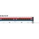 UAC TurboTrain Add-On Coach (2022 Ver.) - Ready to Run -- Amtrak (Late Scheme, white, red, blue), HO, Rapido Trains Inc 203104