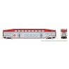 Bilevel Commuter Coach - Ready to Run -- CalTrain (silver, red), N, Rapido Trains Inc 546009A