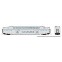 Bilevel Commuter Coach - Ready to Run -- Undecorated Coach Late Version (Series IV), N, Rapido Trains Inc 546097